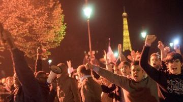 Una protesta en contra del matrimonio gay en Francia, cuando la iniciativa fue aprobada por el Parlamento.