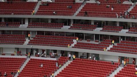 Los flamantes estadios en Brasil ya esperan a los aficionados de la Confederaciones y la Copa del Mundo.