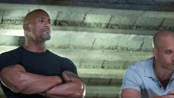 La sexta película de "Rápidos y furiosos" se desarrolla en el extranjero, lo que creó una expectativa diferente. En la foto, los actores Vin Diesel (centro), Dwayne Johnson (izquierda) y Paul Walker.