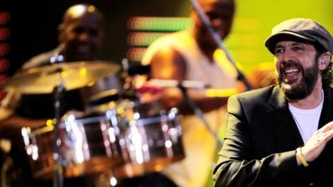 Juan Luis Guerra en una de sus presentaciones