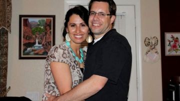 Yanira Maldonado y su marido, Gary.