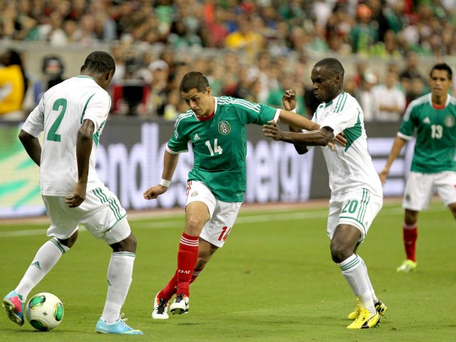 Javier "Chicharito" Hernández fiue el autor de los dos goles de la selección mexicana