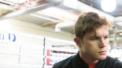 Saúl Álvarez buscó la pelea lo más cerca de su peso natural posible.