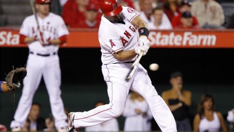 Albert Pujols la mandó guardar con sólo un swing.