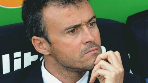 Fotografía de archivo de técnico asturiano Luis Enrique, tomada cuando entrenaba al Roma