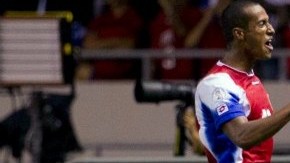 Roy Miller se encargó de marcar el único gol que le dio el triunfo a la selección de Costa Rica