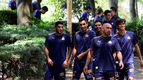 Mientras la directiva busca un refuerzo para la ofensiva, los jugadores felinos se preparan para encarar el Torneo Apertura 2013.