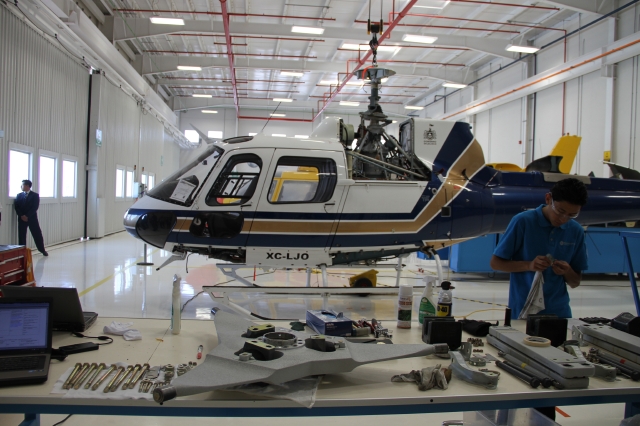 La empresa Eurocopter desistió de instalarse en Monterrey y brincó a Querétaro, donde opera con 400 empleados.