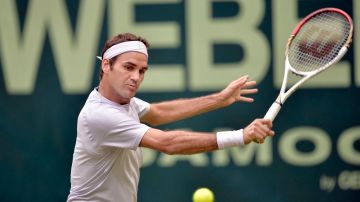 Federer lució como suele hacerlo en césped.