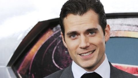 El actor británico Henry Cavill durante la presentación de la película 'Man of Steel'.