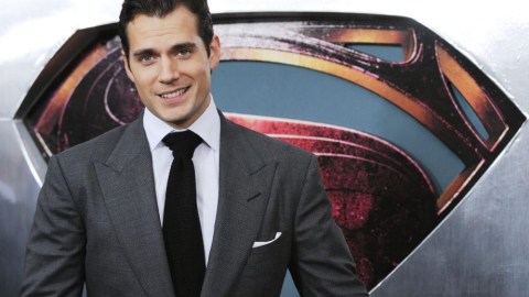 El actor británico Henry Cavill durante la presentación de la película 'Man of Steel'.