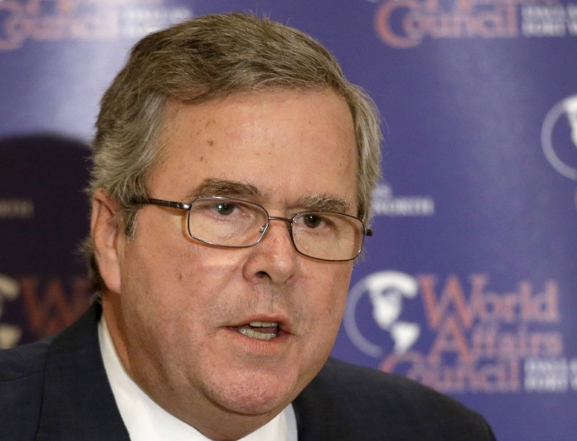 El ex gobernador de Florida, Jeb Bush.