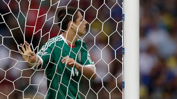 México e Italia terminaron la primera mitad del partido de la Confederaciones empatados a un gol.