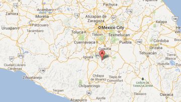 El sismo ocurrió a 24 km al sureste de la ciudad de Huitzuco, en el estado de Guerrero, México