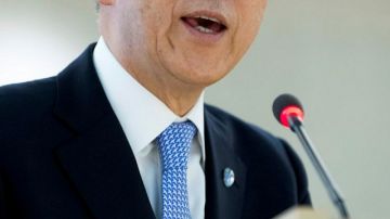 El secretario de ONU, Ban Ki Moon, llama a la comunidad internacional para que crímenes en Siria sean llevados a la justicia.