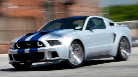 El Mustang ha sido modificado para darle mayor visibilidad en la película.