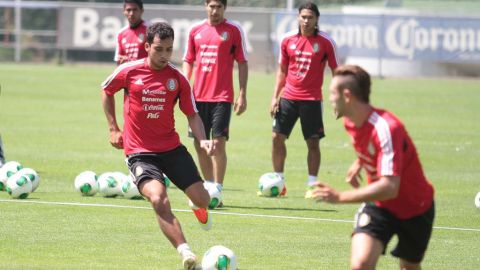 Entrenamientos del Tri rumbo a Copa Oro.