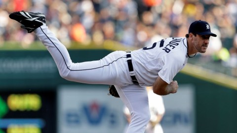 Verlander no tuvo una buena tarde en Detroit.