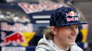 Raikkonen ya tuvo relación con Red Bull en el Mundial de Rallies.