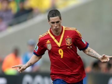 Fernando "Niño" Torres ha marcado dos goles en este encuentro