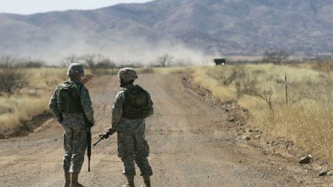 Una de las enmiendas que se discute en el Congreso es el uso de la Guardia Nacional en las acciones para aumentar la seguridad en la frontera.