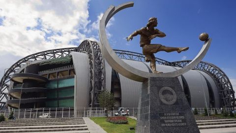 El estadio de Kayseri.