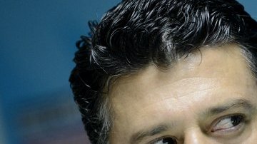 El técnico de la selección mexicana sub'20, Sergio Almaguer, durante una rueda de prensa celebrada con motivo del Mundial sub-20 2013, en el estadio Kamil Ocak de Gaziantep, Turquía