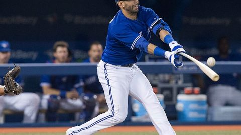 Bautista se lució en el partido de este sábado.