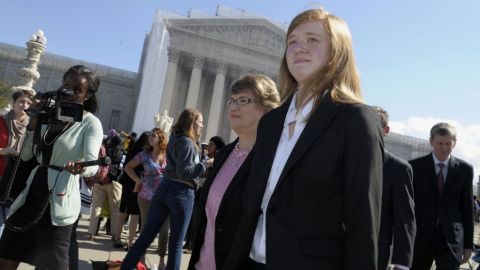 Abigail Fisher presentó la demanda contra la Universidad de Texas.