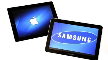 Imagen  que muestra una tableta de  Samsung Electronics.