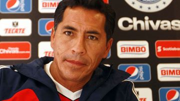 Benjamín Galindo, entrenador del Club Guadalajara.