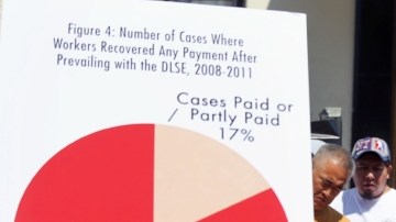 Anita Herrera, uno de los empleados abusados