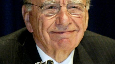 Rupert Murdoch, magnate de las comunicaciones.