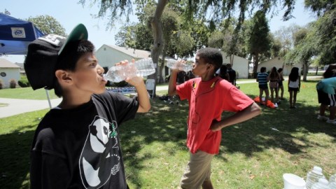 Ola de calor en California.