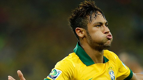 Fred y Neymar las grandes figuras