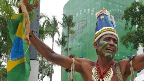 Ya se empieza a vivir el ambiente de final en el estadio Maracaná