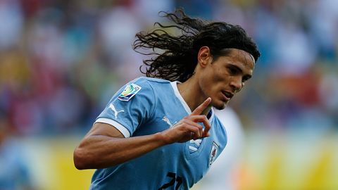 Cavani tuvo una destacada participación en la Confederaciones 2013.