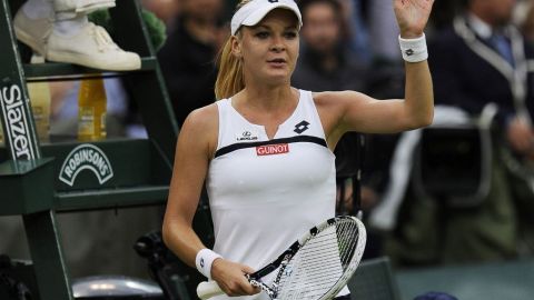 La polaca accedió a la etapa definitiva de Wimbledon.