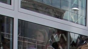 Christian Horner con la ex Spice Girl Geri Halliwell el domingo en el autódromo de Silverstone.