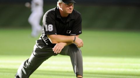 Brian Runge en acción en un partido de la temporada del año 2011.