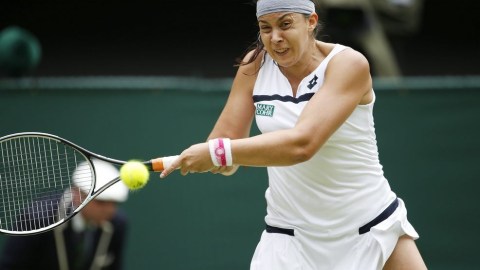 Bartoli destaca por la intensidad que imprime a su juego.