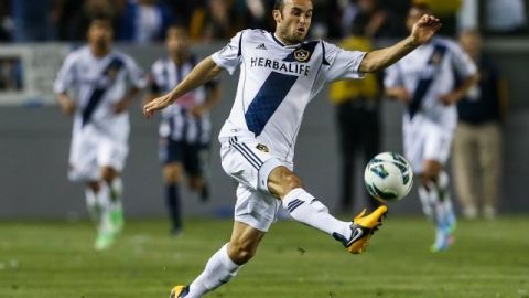 Landon Donovan, delantero del Galaxy de Los Angeles, jugará la Copa Oro con la selección de Estados Unidos