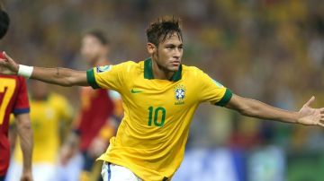 Neymar fue pieza clave en el triunfo de Brasil 3-0 sobre España, en la final de la Copa Confederaciones