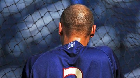 Jeter apenas participó en cuatro partidos con la sucursal de Scranton.