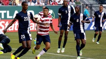Estados Unidos derrotó 6-1 a Belic, en la primera fecha del Grupo C de la Copa Oro