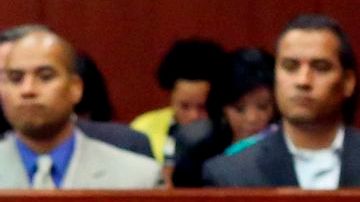 George Zimmerman este jueves cuando escuchaba los argumentos finales de la Fiscalía en el juicio que enfrenta en la corte de Seminole en Florida.