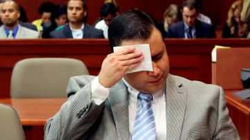 George Zimmerman este jueves cuando escuchaba los argumentos finales de la Fiscalía en el juicio que enfrenta en la corte de Seminole en Florida.
