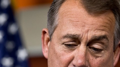 John Boehner, Presidente de la Mayoría en la Camara de Representantes.