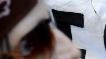 "Amamos a CCSF", en la protesta frente al Departamento de Educación en San Francisco.