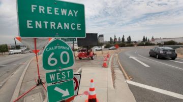 Los cierres obedecen a la rehabilitación del pavimento en varias zonas de la autopista 60, que acabarán el lunes.